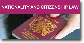 Nationality and citizen ship law advice from Rafiq and co